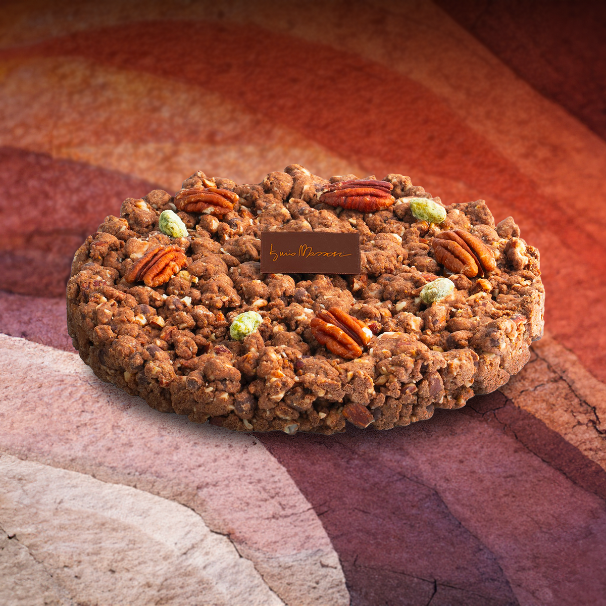 Cocoa and Chocolate Sbrisolona Cake