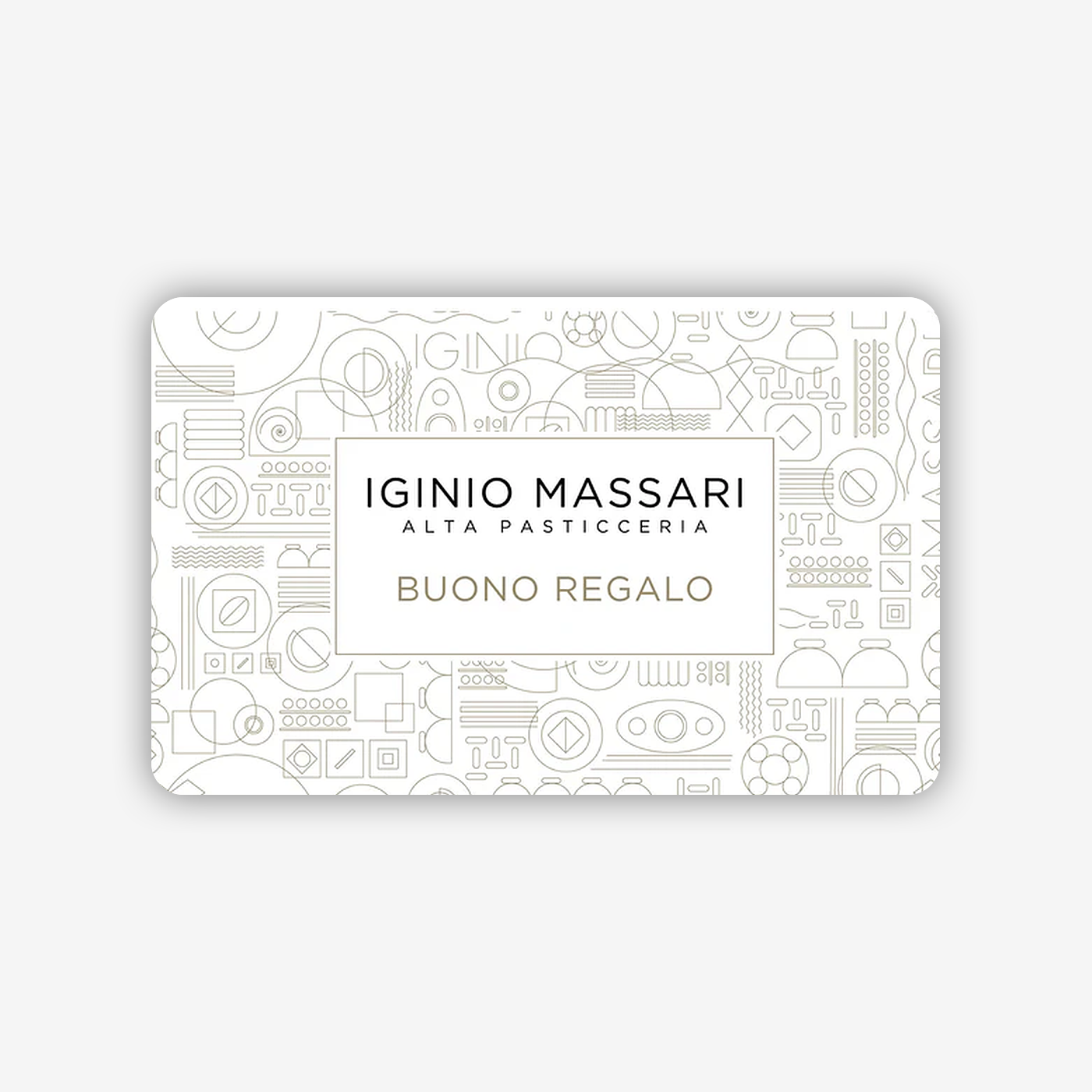 Buono regalo digitale Iginio Massari Alta pasticceria per acquisti sul sito ecommerce iginiomassari.cyou